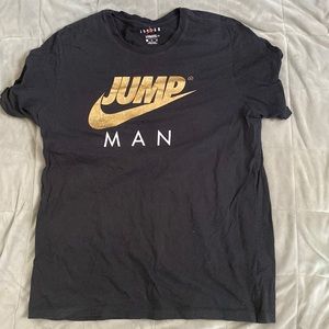 XL Jordan air black tee